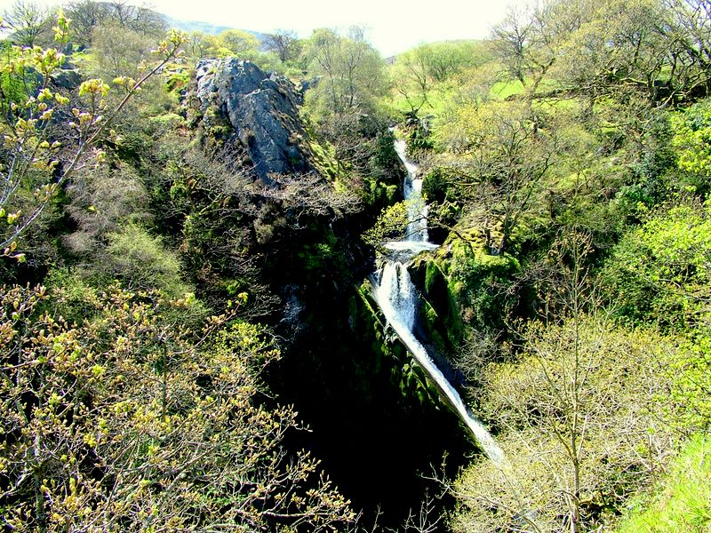 Waterfall at Llanberis
