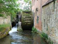 Water Wheel at Old Mill, Lower Sloughter