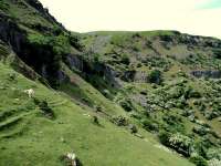 Llangattock Escarpment near Eglwys Faen Cave
