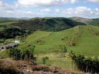 Bodcott and Mynach Valley near Devil's Bridge