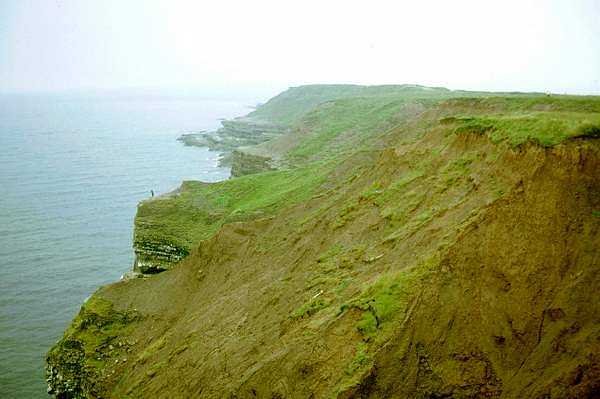 Crumbling Cliffs at Filey Brigg