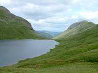 Grisedale Tarn with St Sunday Crag to right