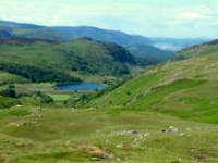 Watendlath Tarn and Bassenthwaite Lake from Brimming Knott