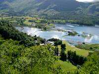 Flooding around head of Derwent Water