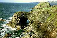 Strumble Head is in the distance