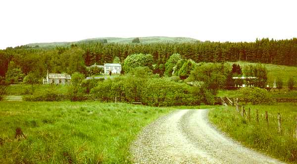 Byrness and Byrness Hill - start of the Cheviots