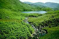 Looking towards Fairfield from Easdale Tarn