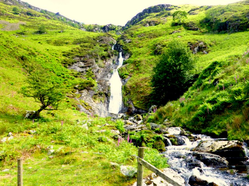 Rhyader Fach from North Wales Path
