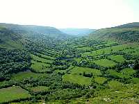 Vale of Ewyas from Darren Lwyd