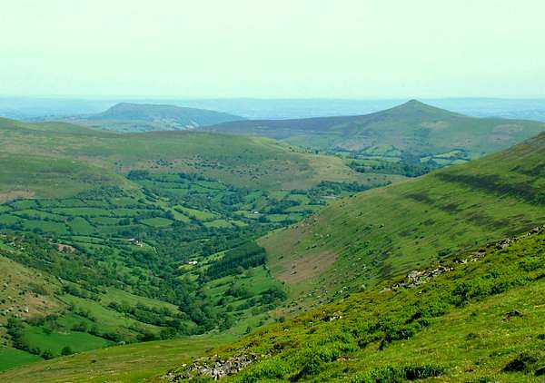 Sugar Loaf and Skirrid