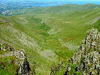 Afon Llafar and Bethesda from Cefn Ysgolion Duon,
between Carnedd Dafydd and Carnedd Llewelyn
