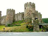 Finish of walk at Conwy Castle