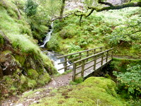 Footbridge near Moelwyn Mine