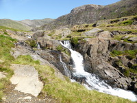 Upper Waterfalls on Afon Cwn Llan
