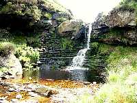 Waterfall near Wessenden Reservoir
